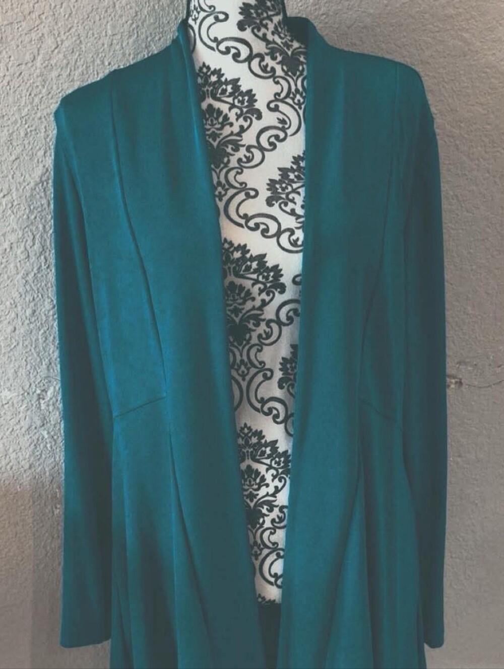 Chico's Teal Open-Front Women's Cardigan